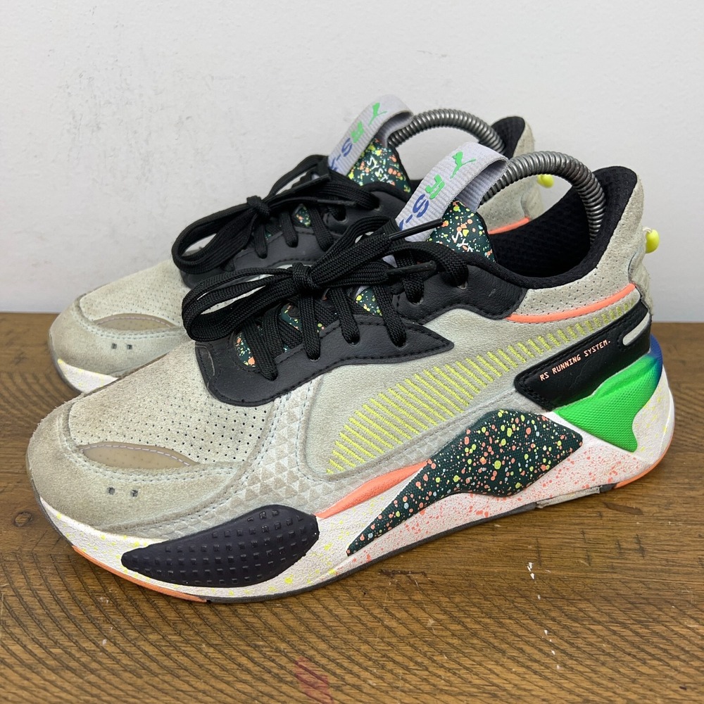 Puma RS-X Shoes Boys 7C‎ RD Jr Fourth Dimension Athletic Running Sneakers - Picture 2 of 11